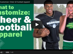 What to Customize: Cheer & Football Apparel What to Customize: Cheer & Football Apparel