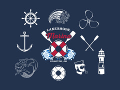 New Nautical Layout and Clip Art New Nautical Layout and Clip Art