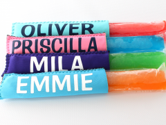 Personalizing Neoprene Popsicle Holders Personalizing Neoprene Popsicle Holders