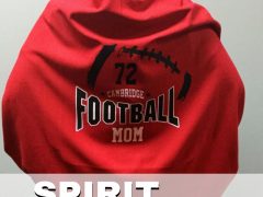 Personalized Spirit Blankets with Screen Printed Transfers Personalized Spirit Blankets with Screen Printed Transfers