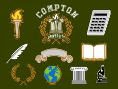 New Collegiate and School Layout and Clip Art for Custom T-shirt Design New Collegiate and School Layout and Clip Art for Custom T-shirt Design