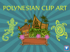 New Polynesian Layout and Clip Art for Custom T-shirt Design New Polynesian Layout and Clip Art for Custom T-shirt Design