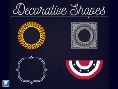 New Decorative Shapes Clip Art for Custom T-shirt Design New Decorative Shapes Clip Art for Custom T-shirt Design