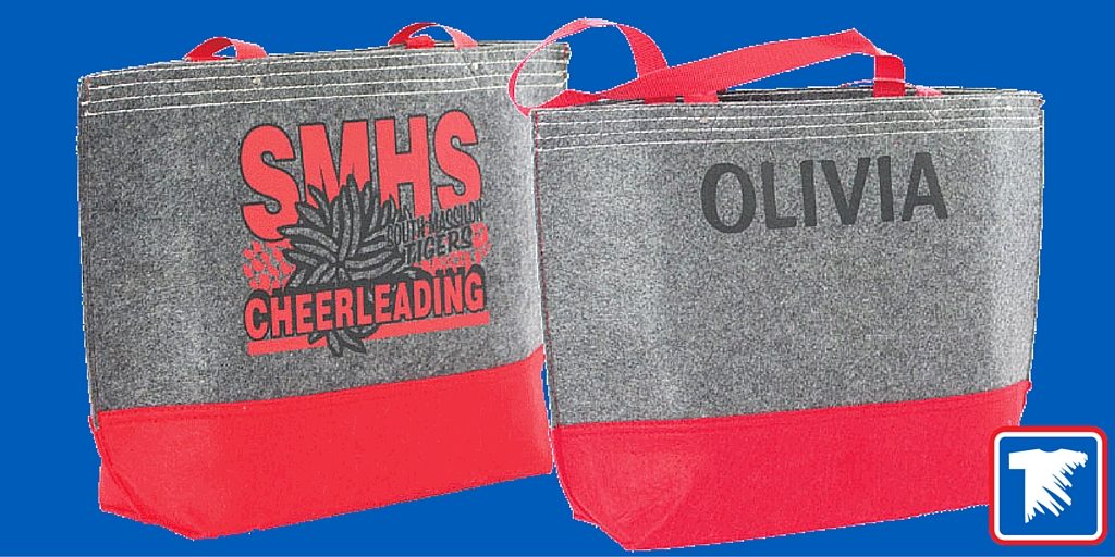 Personalized Cheerleading Bags made with Express Names